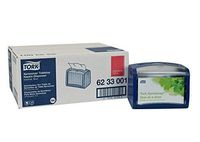 Tork 6233001 Xpressnap Tabletop Napkin Dispenser, 6.1" Height x 7.9" Width x 5.9" Diameter, Blue (Case of 4 Dispensers) for use with Tork DX900, DX906E, DX990, 908EX or 13680