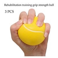 JJDD'G Anti-Spasticity Finger Exerciser Ball,Elderly Exercise Finger Exerciser Ball Hand Strengthener Massage Tool for Adult Stoke Patients Elders,3pcs