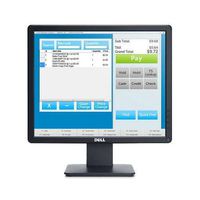 Dell E Series E1715S 17" LED monitor, 5:4, 1280 x 1024, 250 Nits, 1000:1, 5 ms, VGA/DisplayPort, Black