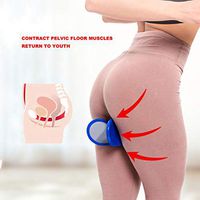 Pelvic Floor Muscle Medial Thigh Exerciser Pelvic Floor Muscle Medial Trainer Compact Beauty Hip Clip Buttocks Bladder Controller Buttocks Lifting Correction For Women Hip Trainer Buttocks Correction