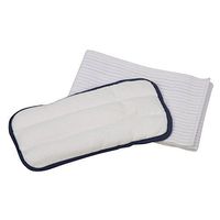 HealthSmart TheraBeads Portable Microwavable Moist Heating Pad for Lower Back, Hip, Abdominal and Menstrual Pain, Includes Elastic Wrap for secure fit that adjusts from 38" to 55", 5 x 12