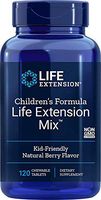Life Extension Children's Formula Mix 120 Chewable Tablets (Natural Berry Flavor)