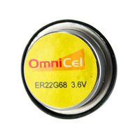 OmniCel ER22G68 3.6V 0.4Ah Bel Cell Waffer Lithium Battery