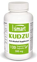 Supersmart - Kudzu Extract 500 mg Full Spectrum - Powerful Herbal Extract Antioxidant and Support an Healthy Cardiovascular System | Non-GMO - 120 Vegetarian Capsules