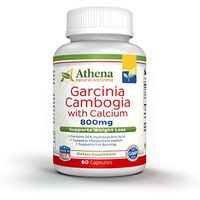 Athena - Garcinia Cambogia Extract (800mg) with Calcium - 60 Capsules - Formulated in The USA