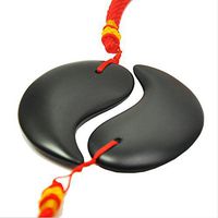 GuaSha Scraping Massage Tool Manual Natural Bian Stone Gossip Taichi