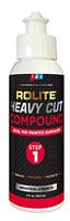 Rolite Heavy Cut Compound (4 fl. oz.) for Removing P1200 and Finer Scratches & Abrasion Marks for Automotive Clear-Coat Paints, Low Sling, No Mess