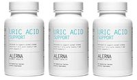 Alerna Kidney Health: Uric Acid Support with Tart Cherry , Celetry Extract , Tumeric , Quercetin , and More to Support Normal Kidney Function - 3 Bottles
