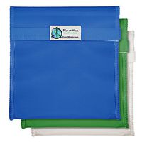 Planet Wise Tint Quart Bag - Hook & Loop 3-Pack (Blue/Green)