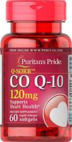 Puritans Pride Q-Sorb CoQ10 120 Mg-60 Rapid Release Softgels, 60 Count