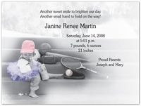 Play Day Birth Announcements - Set of 20