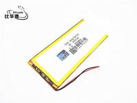 BIHUADE 3.7V 3265148 3650MAH Lithium Polymer Li-Po Rechargeable Battery for DIY Mp3 MP4 MP5 GPS