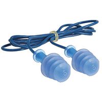 Honeywell Howard Leight 25dB Reusable Flanged-Shape Ear Plugs; Corded, Blue, Universal FDT-30-1 Each