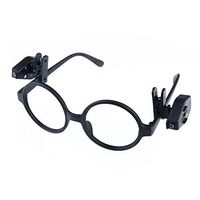 ️ Yu2d ❤️❤️ ️2PC Portable Clip On Eye Glasses Light Magnifier Reading LED Magnifying Glass