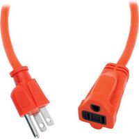 Watson 75 ft AC Power Extension Cord 14 AWG (Orange)
