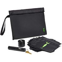 Large Smell Proof Bag With Airtight Container Doob Tube Grinder For Herb and Odor Scent Proof Bags