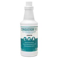 Fresh Products 1232WBLECT Conqueror 103 Odor Counteractant Concentrate, Lemon, 32oz Bottle, 12/CT
