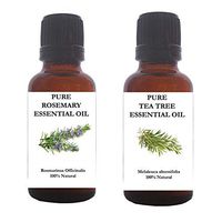 AntaraFashion 100% pure Rosemary and TeaTree Essential Oil Set of 2 (50 ML)