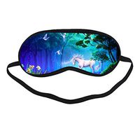 Coolstuffs Unicorn Funny Sleeping Mask Single Strap Super Soft Sleeping Eye Cover Comfortable Customized