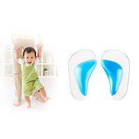 Yu2d 🌹🌹 1 Pair Flat Foot Insoles Infants Correct Insoles After Evaginate Correction Tool（Blue A）