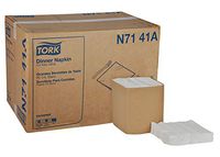 Tork Universal N7141A Dinner Napkin, 1-Ply, 1/4 Fold, 17" Width x 17" Length, White (Case of 12 Packs, 334 per Pack, 4,008 Napkins)