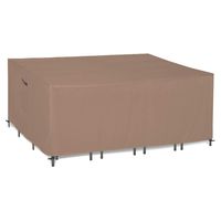 Patio Furniture Cover, Waterproof, Tear-Resistant, UV Resistant Outdoor Table and Chair, Sofa, Sectional Cover, 128x82 inches