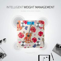 Bluetooth Body Fat Scale Ornament Kids Unicorns Little Foxes Smart Wireless Scale with LCD Display Measuring Body Weight Bmi and Health Digital Scale