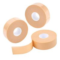 Healifty 3 Rolls Moleskin Tape Roll Moleskin Blisters Padding Bandage First Aid Tape for Foot Blister Care Treatment 2.5cm x 4.5m