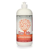Eco-Me Natural Auto Dish Soap, Fragrance-Free, 32 Fluid Ounce