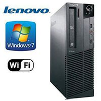 Lenovo ThinkCentre M92p Business Desktop Tower PC (Intel Core i5-3470, 3.2Ghz CPU, 8GB RAM, 120GB SSD, WIFI, DVD-RW, USB 3.0) Windows 7 Pro - 32 Bit (Certified Refurbished)