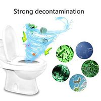 Idomeo 5Pcs/Pack Household Toilet Cleaner Tablet Powerful Cleaning Toilet Cleaners