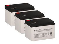 EVO 1000 Replacement Batteries - 3X 12 Volt 12AH Batteries by SigmasTek