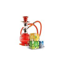 Limited Offer 9" Pumpkin Hookah + 3 Flavors" 250Gm" Each