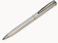 Silver Pen International Refill Black Ink Solid 925 Silver Ball Point