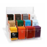 NAVA Design Minerva Switch Counter Display (120 Pieces) Mini Pocket Notepad, Clear (NAESPMIN303)