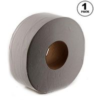 EcoQuality [1 Pack] Jumbo Roll Bathroom Tissue 2-Ply 9 inch Dia. White 1000 Feet Per Roll - Toilet Paper Roll Dispenser Bath Tissue (1 Roll)