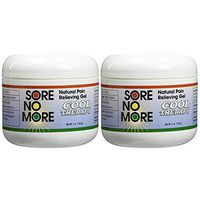 Sore No More Cool Therapy Natural Pain Relieving Gel, 4 Oz (2 Pack)