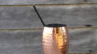 Compostable Eco-friendly Wrapped Black Paper Straws 50 Count 7.75" X 6 mm by Hick N' Hound LLC