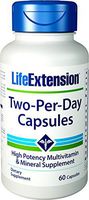 Life Extension Two Per Day High Potency Multivitamin & Mineral Supplement, 60 Capsules