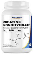 Nutricost Creatine Monohydrate Micronized Powder (1 KG) - Pure Creatine Monohydrate