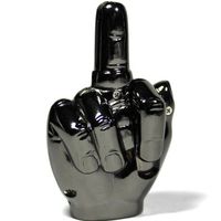 Middle Finger with Sound Refillable Butane Torch Lighter 3 Inch.