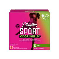 Playtex Sport Fresh Balance Tampons with Odor Shield Technology, Super, Scented - 32 Count