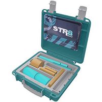 STR8 Brand - Smoking Roll Kit V3, Watertight, Smell Proof, Lockable, Travel Case (Teal)