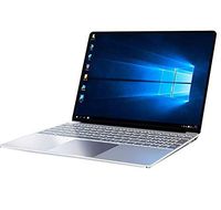 【8GB/Office 2010】 15.6-inch Large Screen Luminous Keyboard high-Performance Laptop J3455 Quiet CPU Wireless LAN 6-Hour Continuous use Windows10 Standard Laptop by Smart US (64G+420G, Silver)