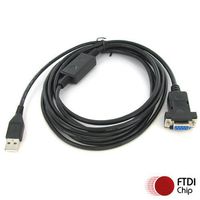 Valley Enterprises FTDI USB Programming Cable for Kenwood TM-D700, TS-480, TS-570, TS-590, TS-590SG, TS-2000 Yaesu FT-1000MP, FT-2000, FT-5000. FT-9000, FT-450, FT-950, FT-DX1200, FT-DX3000, FT-DX5000