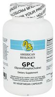 American Biologics - GPC (GlyceroPhosphoCholine) 300mg 60caps