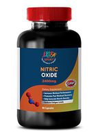 Muscle gain Pills - Nitric Oxide 2400 mg - Nitric Oxide Pills - 1 Bottle (90 Capsules)