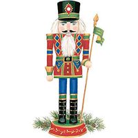 Caspari Nutcrackers Decorative Die-Cut Gift Tag - Pack of 4