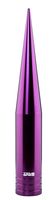 TRUE SPIKE FAT SPIKE PURPLE ANTENNA in Heavy Gauge CNC Machined Billet Aluminum Short Compatible with Dodge Ram 1500 2500 3500 94-08 1994-2008