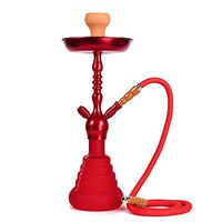 21.6 Inch Modern Hookah Shisha Complete Set, 1 Hose Capability Magna Technology Hookah Kit with Hookah Accessories for Better Shisha Hookah Narguile Smoking,C